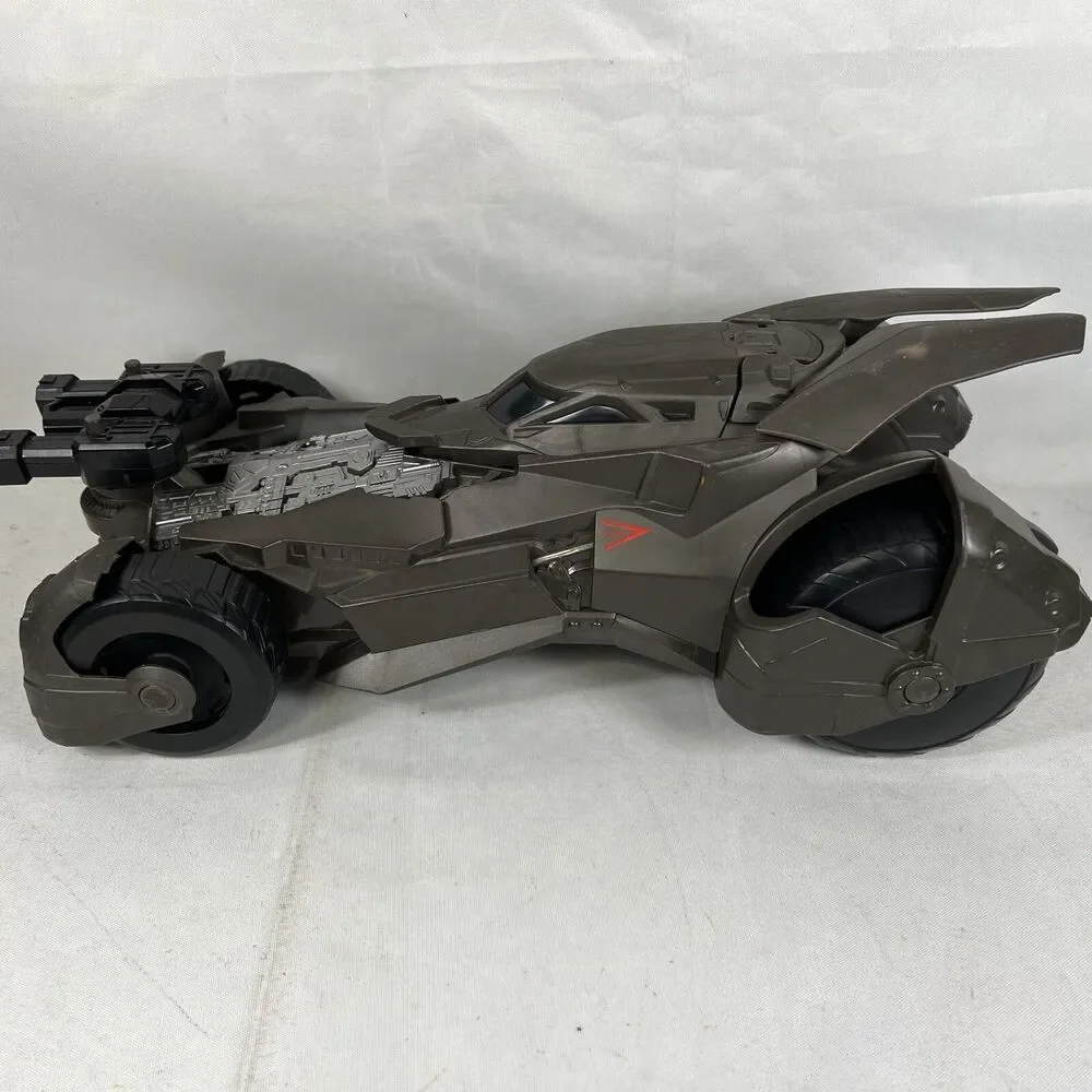 Lot Of 2  Batman Batmobiles Justice League Mattel